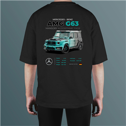 تیشِرت پنبه ای اور مشکی بنز g class