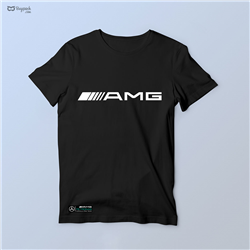تیشرت پنبه ای مشکی AMG