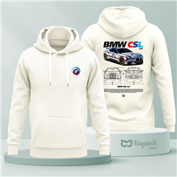 هودی پنبه ای شیری BMW CLS