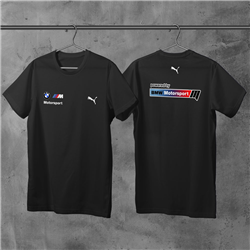 تیشرت پنبه ای مشکی bmw motorsport