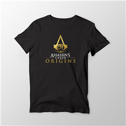تیشرت پنبه ای مشکی Assassins creed