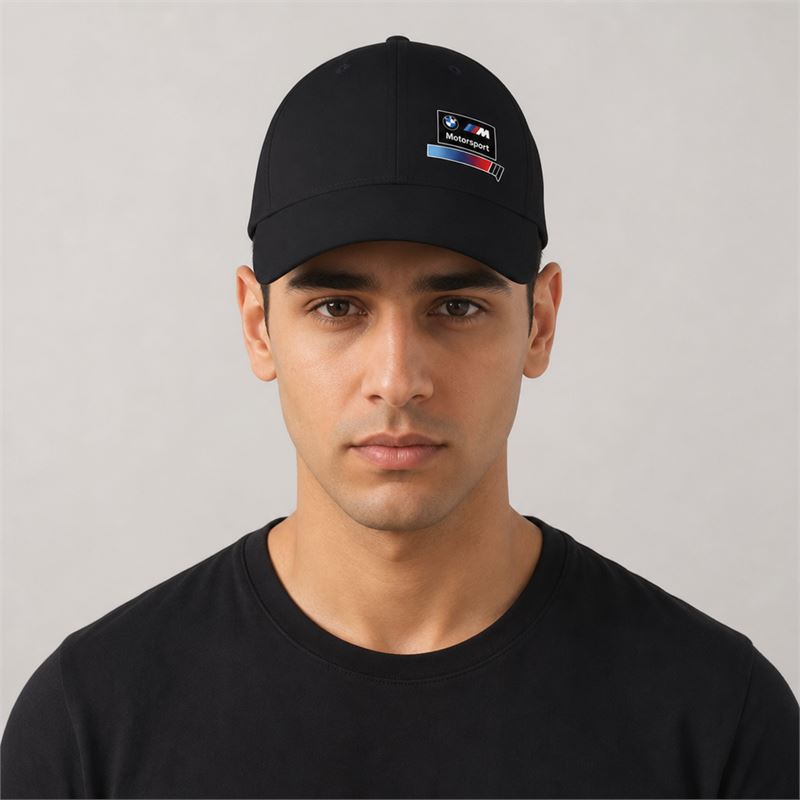 تن خور کلاه کتان مشکی BMW Motorsport