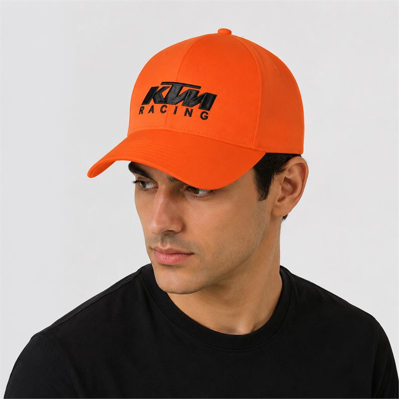 تن خور کلاه کتان نارنجی کی تی ام(گلدوزی)