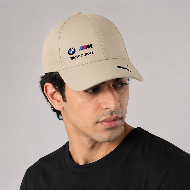 تن خور کلاه کتان کرمی BMW Motorsport