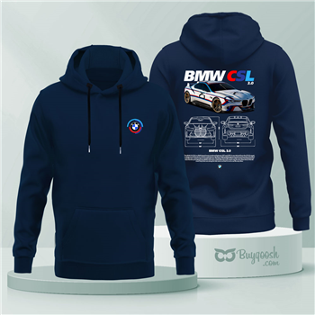 هودی پنبه ای سرمه ای BMW CLS