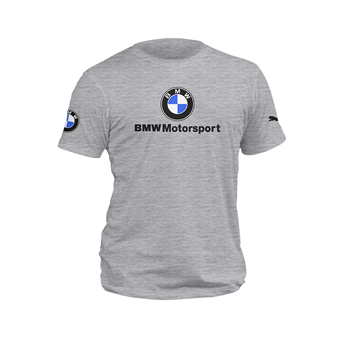 تیشرت پنبه ای طوسی BMW