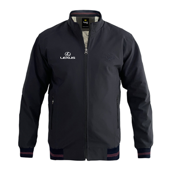 کاپشن بهاری سرمه ای لکسوس