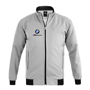 کاپشن بهاری طوسی BMW