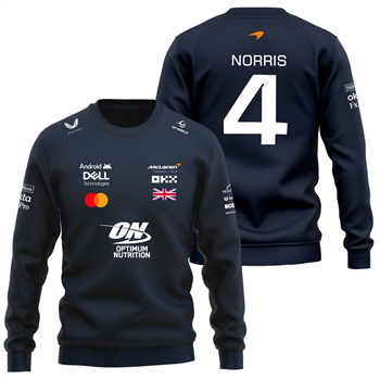 دورس پنبه ای سرمه ای مکلارن لندو نوریس