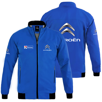 کاپشن بهاری آبی سیتروئن