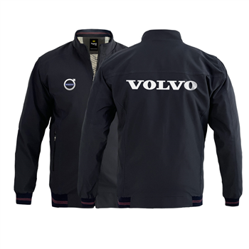 کاپشن بهاری سرمه ای ولوو