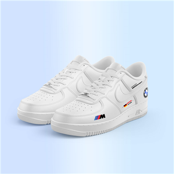 کفش سفید نایکی بی ام و