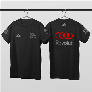 تیشرت پنبه ای مشکی آئودی فرمول یک 2026	