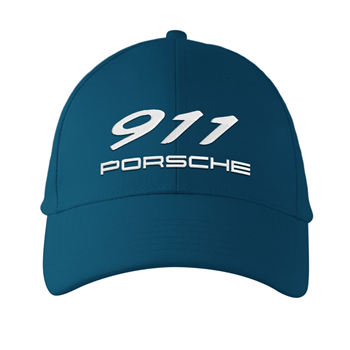 کلاه کتان سرمه ای 911 پورشه (گلدوزی)