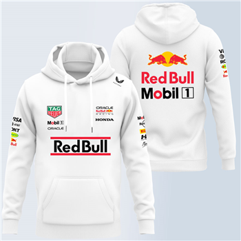 هودی  سفید ردبول فرمول یک فصل 2025	