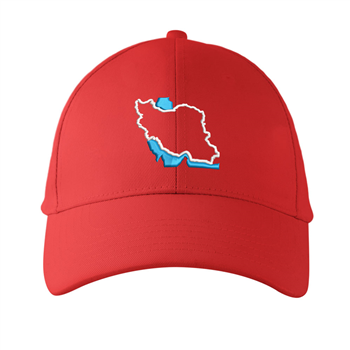 کلاه کتان قرمز ایران (گلدوزی)