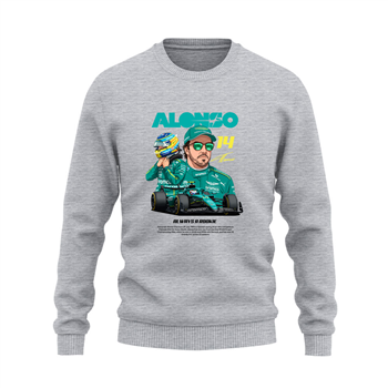 دورس پنبه ای طوسی فرناندو آلونسو