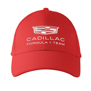 کلاه کتان قرمز کادیلاک F1 (گلدوزی)
