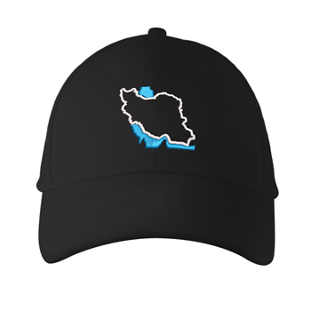 کلاه کتان مشکی ایران (گلدوزی)