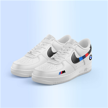 کفش سفید نایکی بی ام و