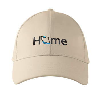 کلاه کتان کرمی ایران (گلدوزی)