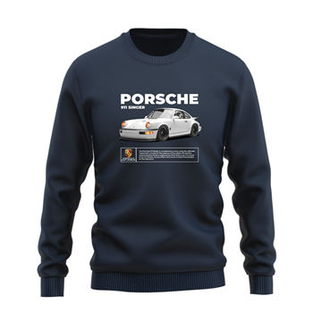 دورس پنبه ای سرمه ای پورشه 911