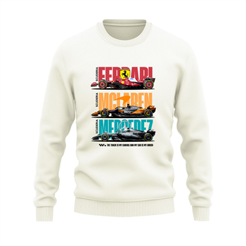 دورس پنبه ای شیری تیم های فرمول یک