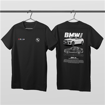 تیشرت پنبه ای مشکی BMW X6