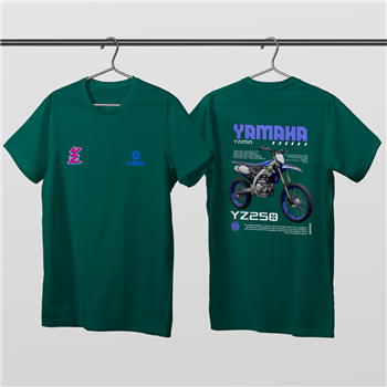تیشرت پنبه ای کله غازی یاماها YZ250
