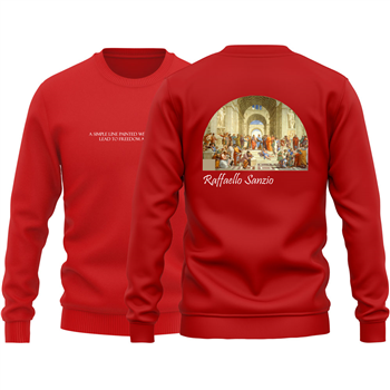 دورس پنبه ای قرمز  نقاشی مکتب آتن