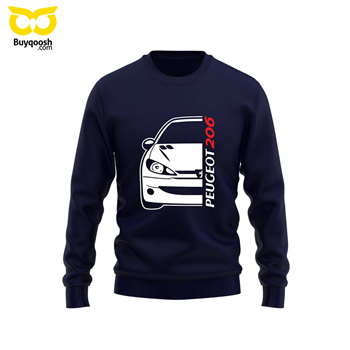 دورس پنبه ای سرمه ای  پژو206