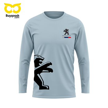 پیراهن آستین بلند خاکستری پژو vip