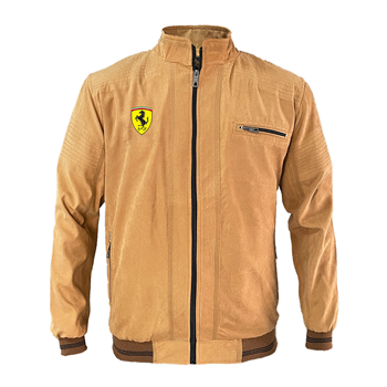 کاپشن بهاری عسلی فراری