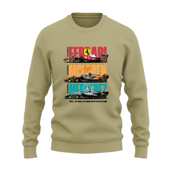 دورس پنبه ای کرمی تیم های فرمول یک